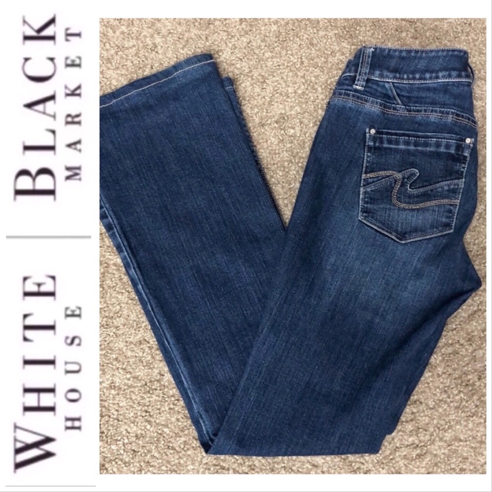 💕WHBM feel beautiful flare leg jeans💕